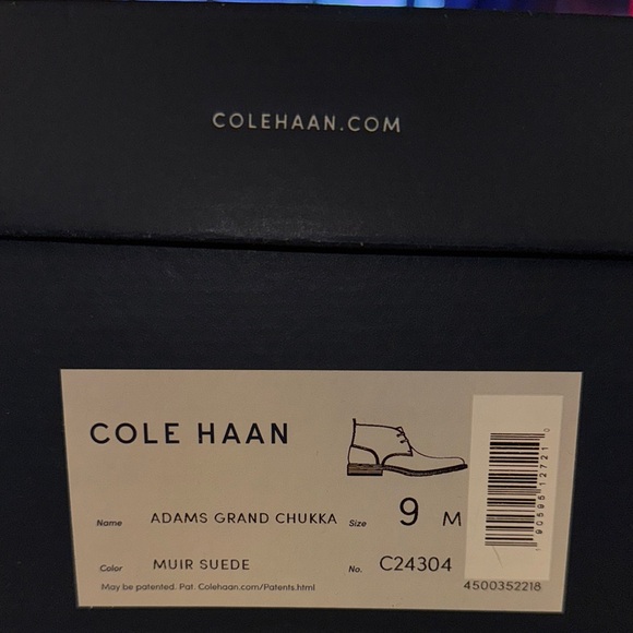 Cole Haan Muir Suede Chukka Boots - Picture 4 of 4